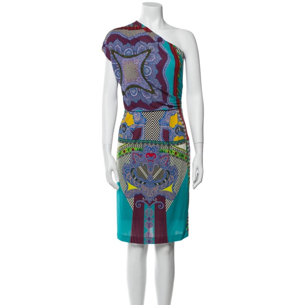 Etro - one shoulder dress